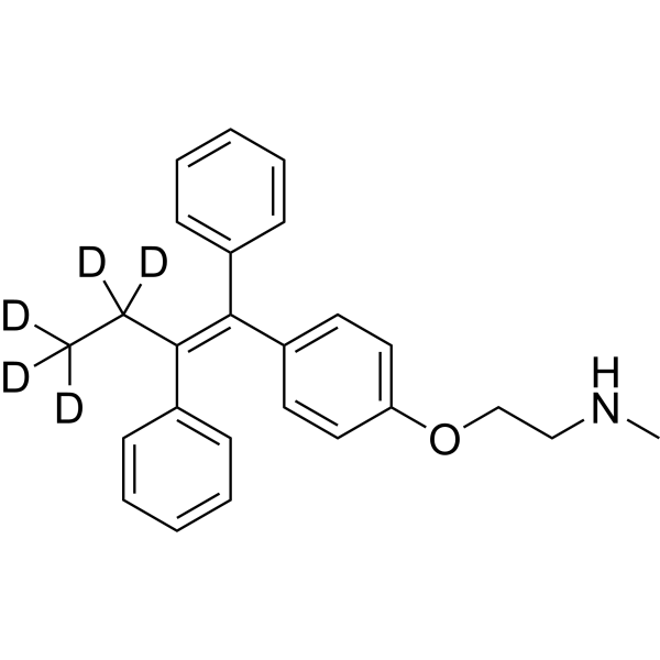 N-Desmethyl Tamoxifen-d5 164365-16-6